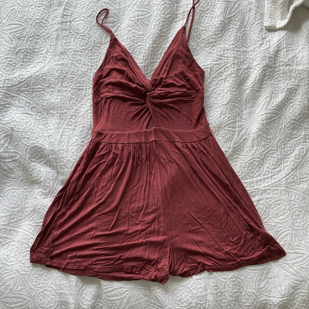 Adorable Front keyhole pink romper